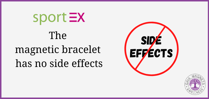 the magnetic bracelet has no side effects