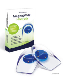 Magnet Walk Heel Pads with incorporated magnets, from ENERGETIX and Gaia Magnets