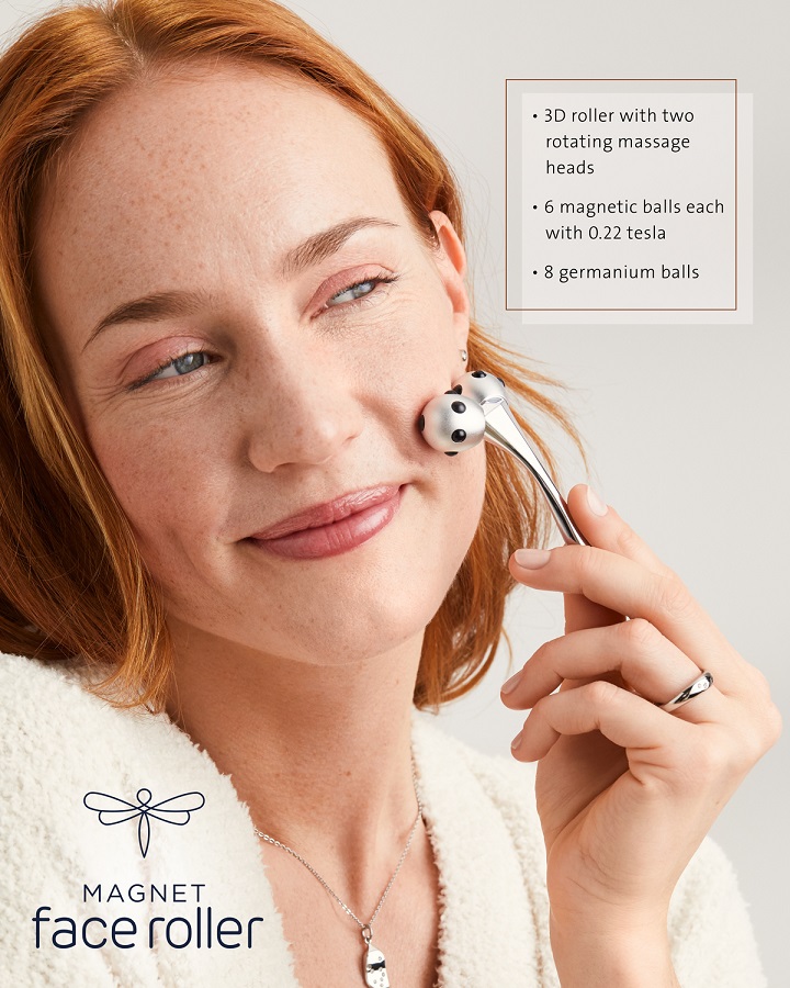 Model using a Magnet Face Roller from ENERGETIX